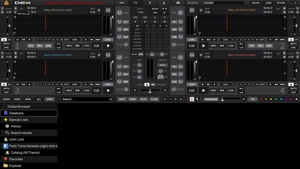 PCDJ DEX(DJ混音软件)v3.11.0.2 中文版下载-淘源码网