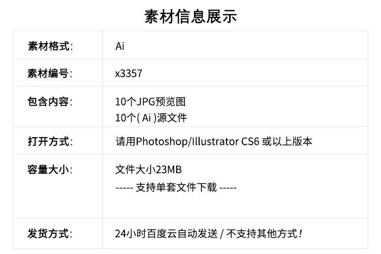 2022新年春节剪纸卡通可爱标签AI矢量设计素材